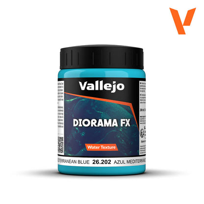 Vallejo Diorama FX Mediterranean Blue Water (200ml)
