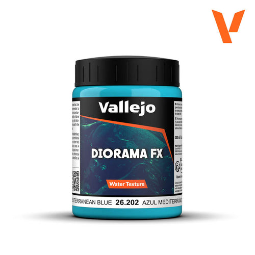 Vallejo Diorama FX Mediterranean Blue Water (200ml)