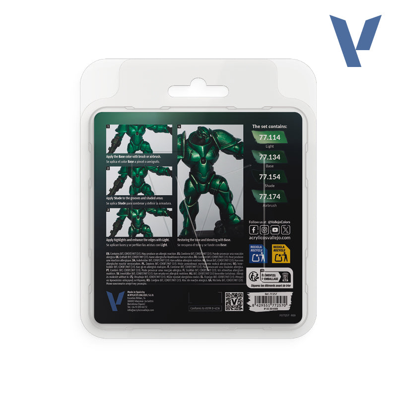 Vallejo TMM Dusken Green Set