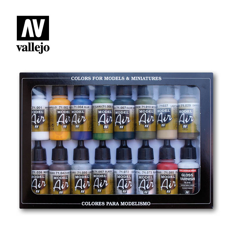 Vallejo Model Air Building Colours Set