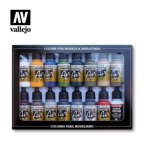 Vallejo Model Air Building Colours Set