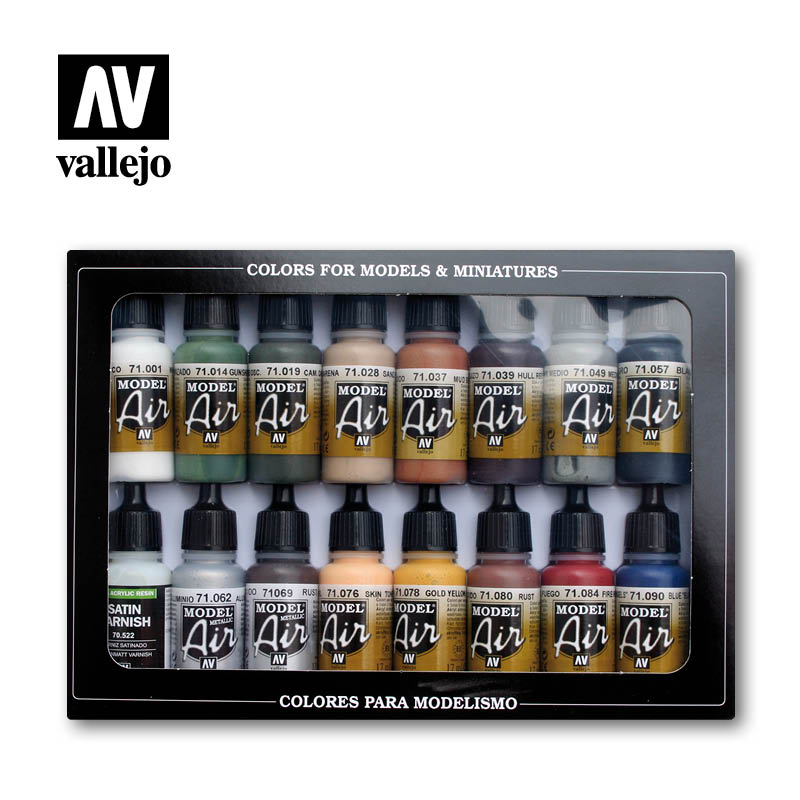 Vallejo Model Air Railway Colours (Europe) Set
