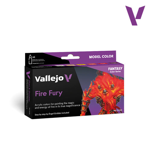 Vallejo Model Color Fire Fury Set