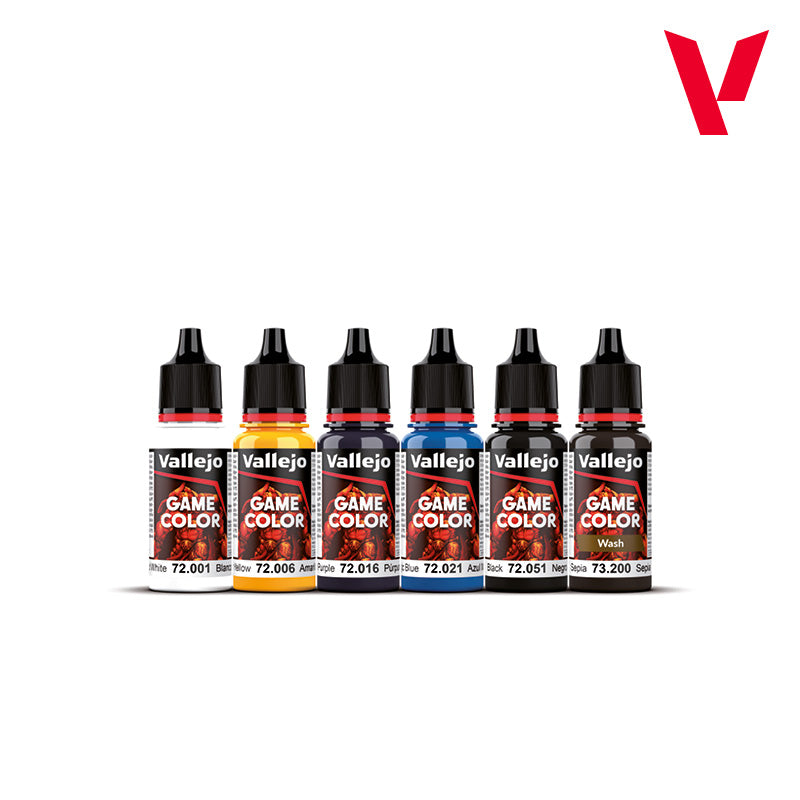 Vallejo Escoda Ultimate Miniature Paint Set and Brushes