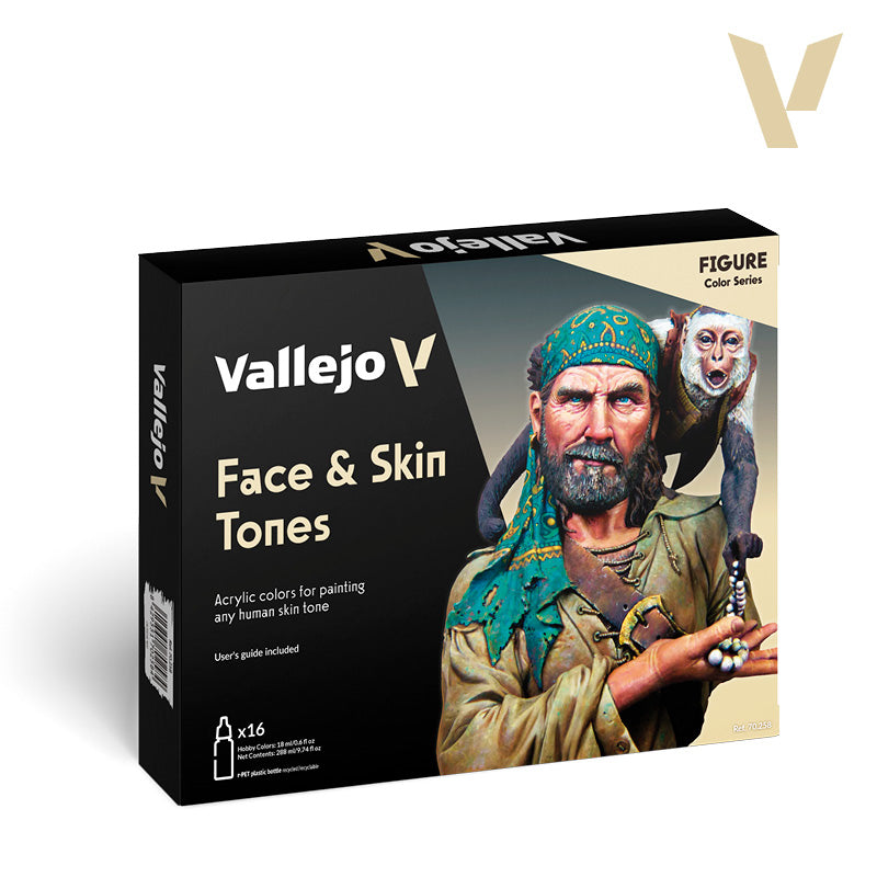 Vallejo Model Color Face and Skin Tones Set