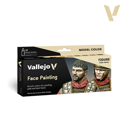 Vallejo Model Color Face Painting Set