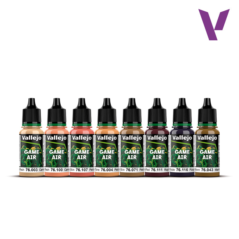 Vallejo Face Painting Paint Set