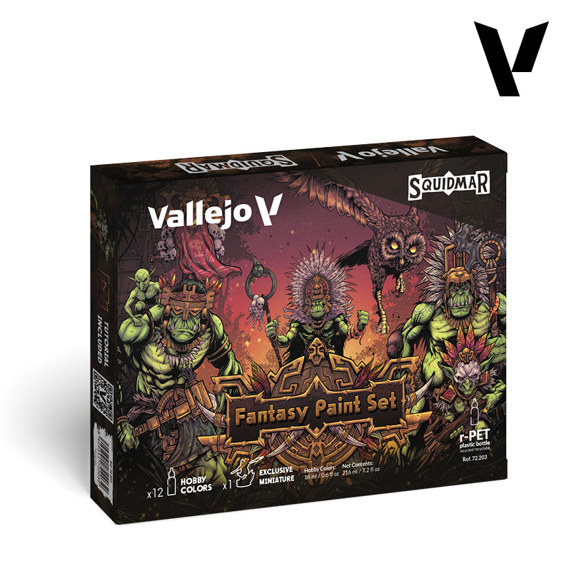 Vallejo Squidmar Fantasy Paint Set