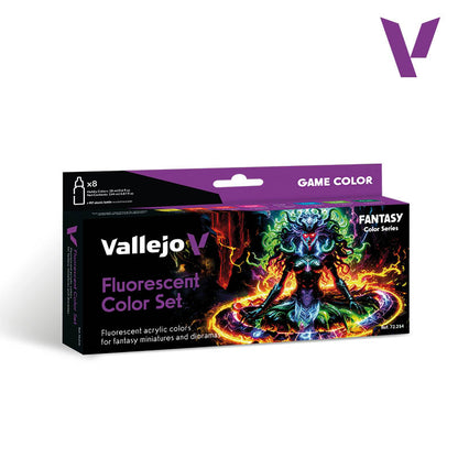 Vallejo Game Color Fluorescent Color Set