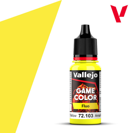 Vallejo Game Color Fluorescent Yellow