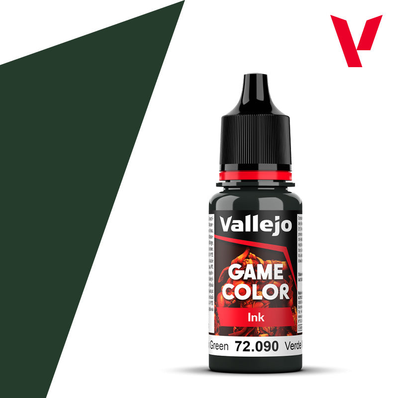 Vallejo Game Ink Black Green