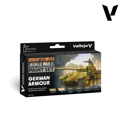 Vallejo Model Color WWII German Armour Set