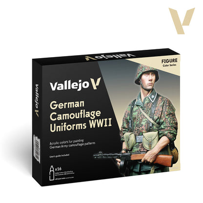 Vallejo Model Color German Camouflage Uniforms WWII Set