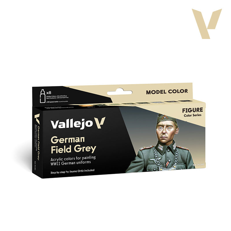 Vallejo Model Color German Field Grey Uniform Set