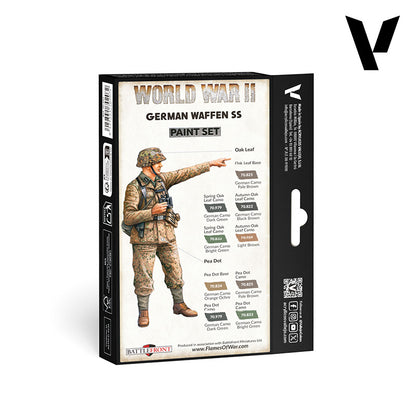 Vallejo Model Color WWII German Waffen SS Set