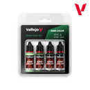 Vallejo Game Color Green Colours Set