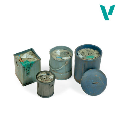 Vallejo Scenics 1/35 Garbage Bins 2