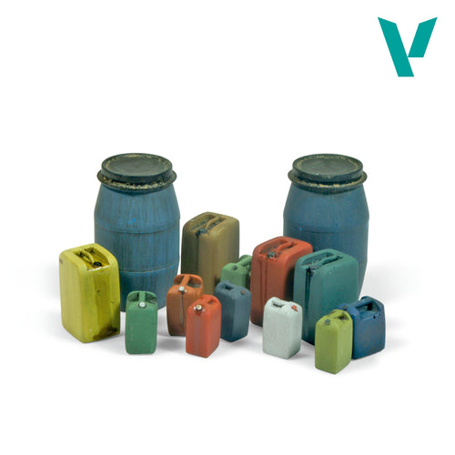 Vallejo Scenics 1/35 Modern Plastic Drums 2