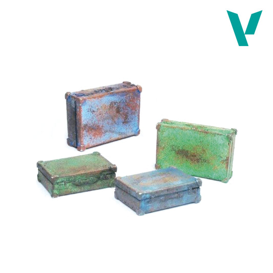 Vallejo Scenics 1/35 Metal Suitcases