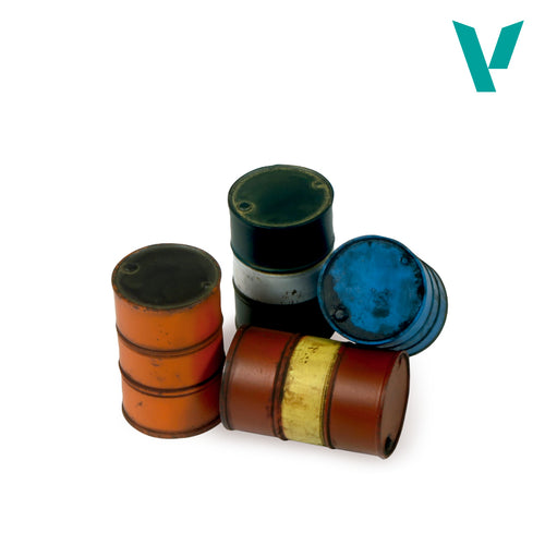 Vallejo Scenics 1/35 Modern Fuel Drums