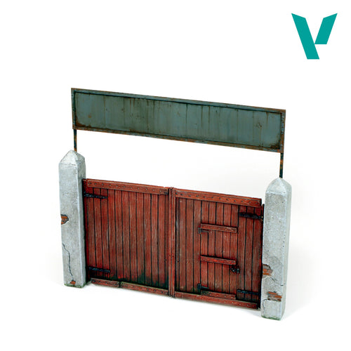 Vallejo Scenics 1/35 Village Gate (15x15cm)