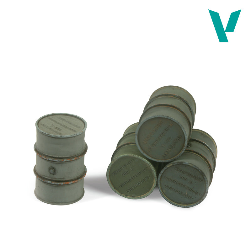 Vallejo Scenics 1/35 Wehrmacht Fuel Drums