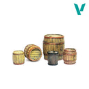 Vallejo Scenics 1/35 Wooden Barrels
