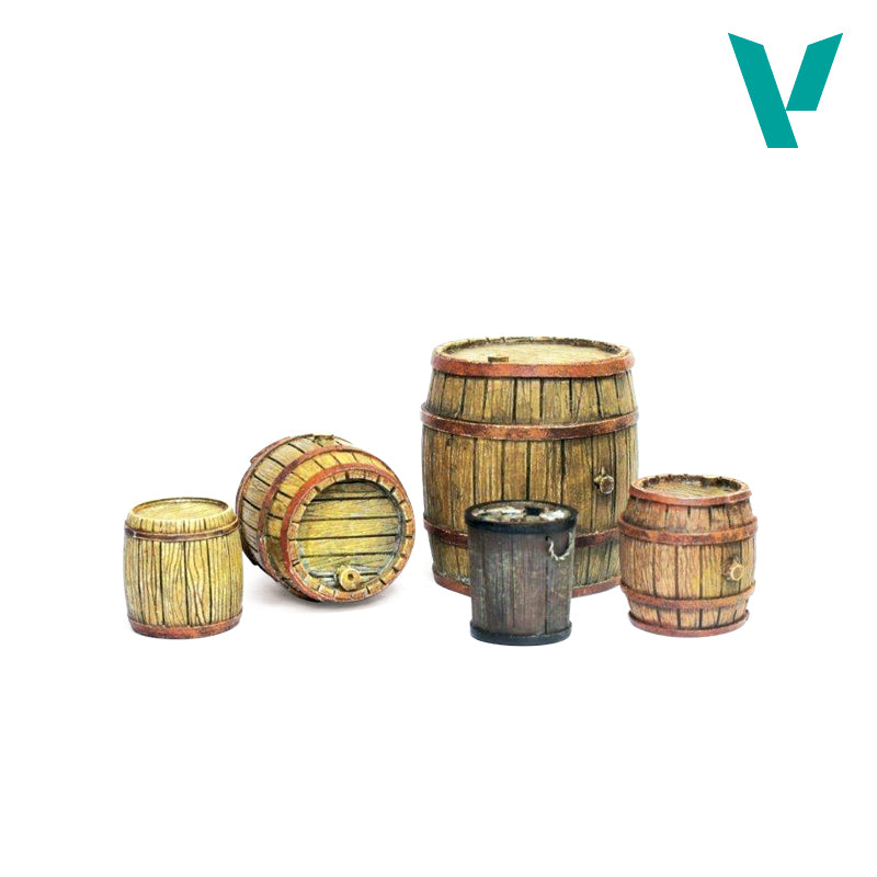 Vallejo Scenics 1/35 Wooden Barrels