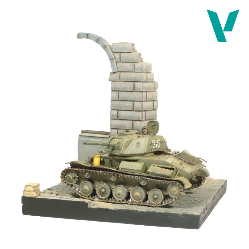 Vallejo Scenics 1/35 German Ruined Building