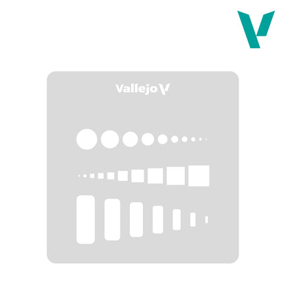 Vallejo Stencils 1/32, 1/48 and 1/72 Access Trap Doors