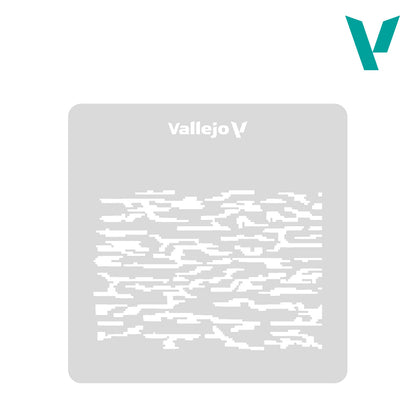 Vallejo Stencils 1/32 Pixelated Modern Camouflage