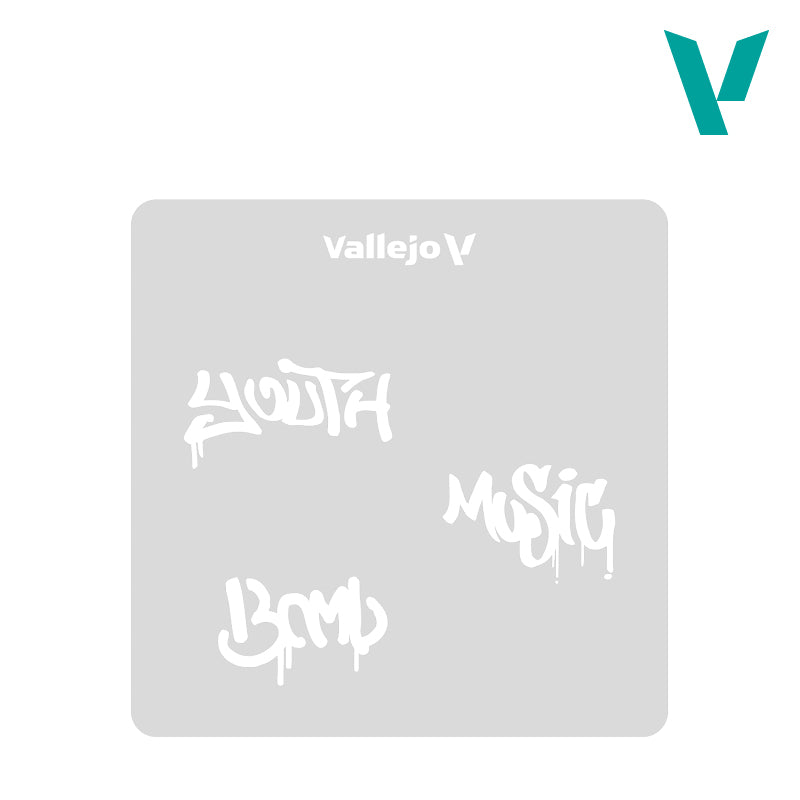 Vallejo Stencils 1/35 Street Art 1
