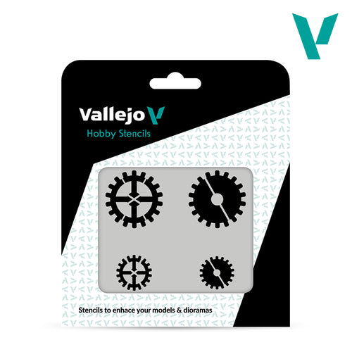 Vallejo Stencils Gear Markings