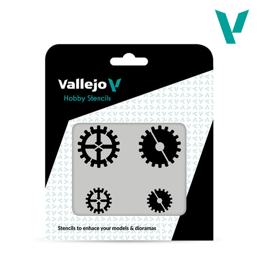 Vallejo Stencils Gear Markings