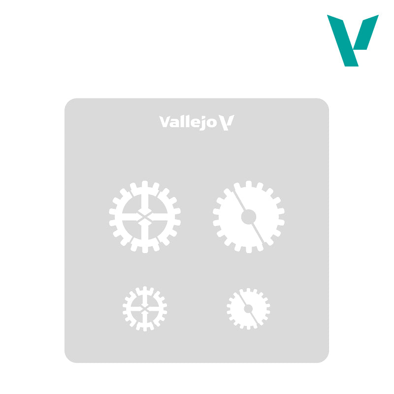 Vallejo Stencils Gear Markings