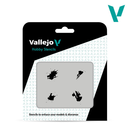 Vallejo Stencils 1/35 Petrol Spills