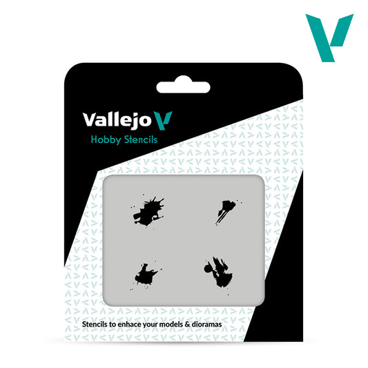 Vallejo Stencils 1/35 Petrol Spills