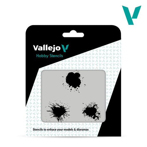 Vallejo Stencils 1/35 Paint Stains