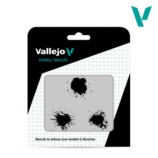 Vallejo Stencils 1/35 Paint Stains