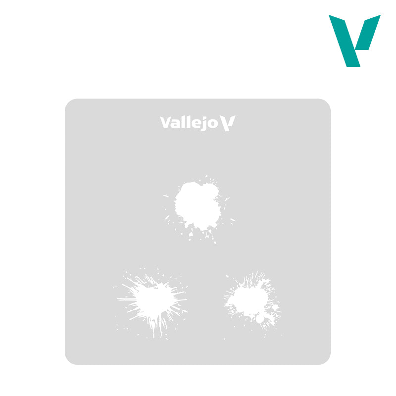 Vallejo Stencils 1/35 Paint Stains