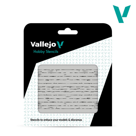 Vallejo Stencils 1/35 Wood Texture 1