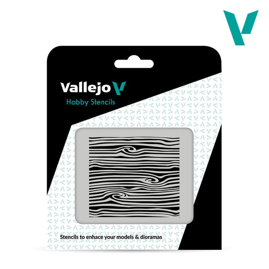 Vallejo Stencils 1/35 Wood Texture 2