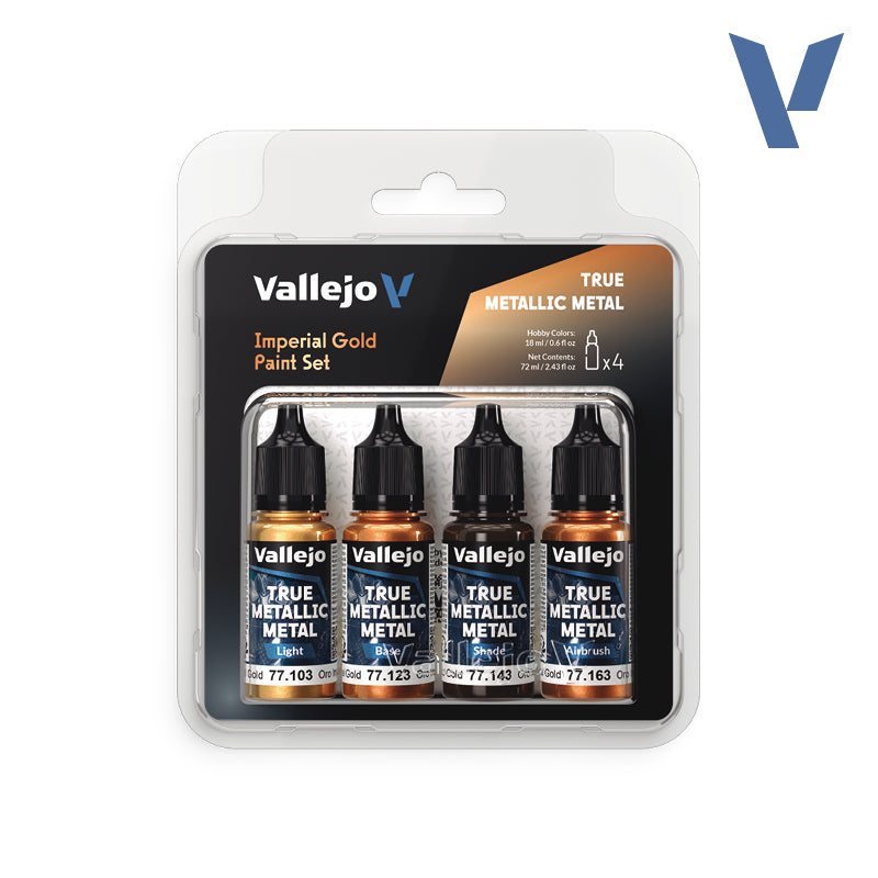 Vallejo TMM Imperial Gold Set