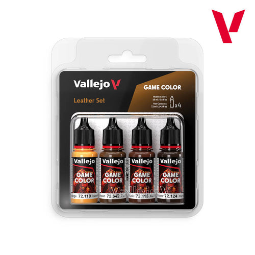 Vallejo Game Color Leather Colours Set