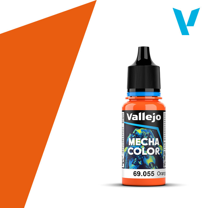 Vallejo Mecha Color Orange Fluorescent