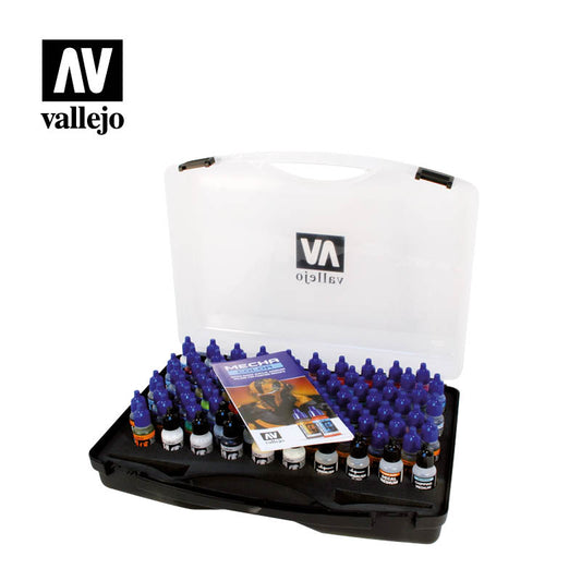 Vallejo Mecha Color Carry Case Set