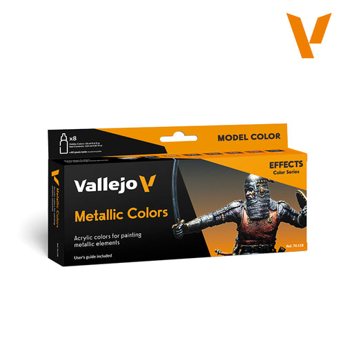 Vallejo Model Color Metallics Set