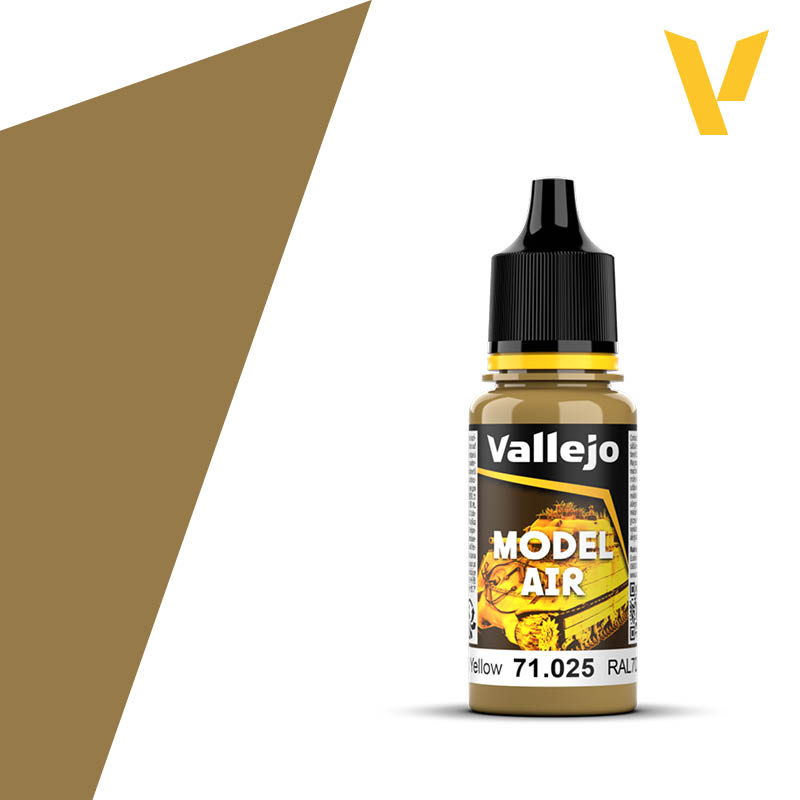 Vallejo Model Air Dark Yellow