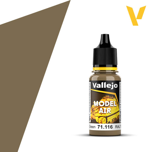 Vallejo Model Air Camouflage Grey Green (RAL7008)