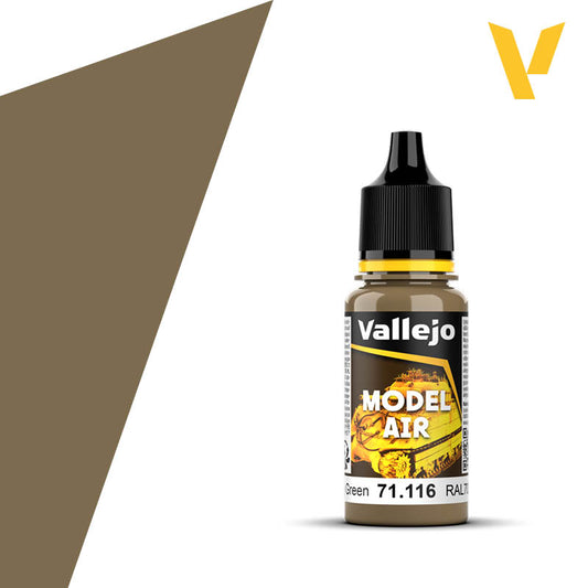 Vallejo Model Air Camouflage Grey Green (RAL7008)